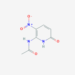 molecular formula C7H7N3O4 B2972897 N-(3-nitro-6-oxo-1,6-dihydropyridin-2-yl)acetamide CAS No. 923249-45-0