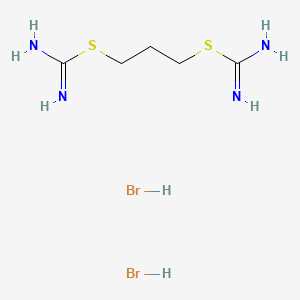 molecular formula C5H13BrN4S2 B2972993 s,s'-(1,3-propanediyl)bis(isothiouronium bromide) CAS No. 5442-32-0