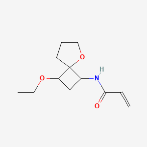 N-(3-Ethoxy-5-oxaspiro[3.4]octan-1-yl)prop-2-enamide