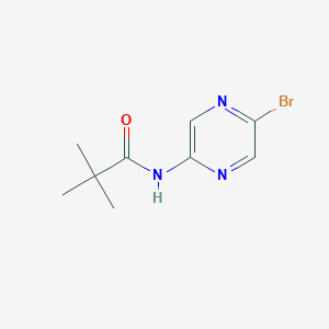 N-(5-bromopyrazin-2-yl)-2,2-dimethylpropanamide