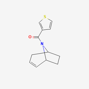 (1R,5S)-8-azabicyclo[3.2.1]oct-2-en-8-yl(thiophen-3-yl)methanone