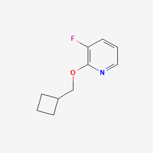 2-(Cyclobutylmethoxy)-3-fluoropyridine