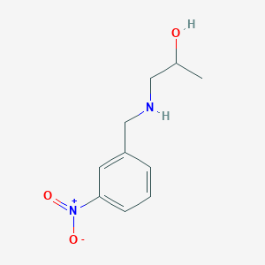 1-[(3-Nitrobenzyl)amino]propan-2-ol