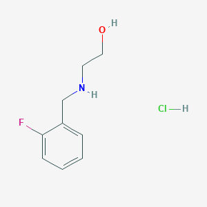 2-((2-Fluorobenzyl)amino)ethanol hydrochloride