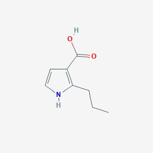 2-propyl-1H-pyrrole-3-carboxylic acid