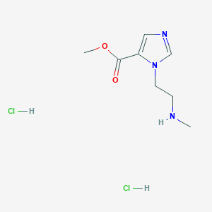 Methyl 3-[2-(methylamino)ethyl]imidazole-4-carboxylate;dihydrochloride