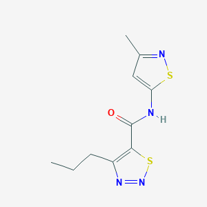 N-(3-methylisothiazol-5-yl)-4-propyl-1,2,3-thiadiazole-5-carboxamide