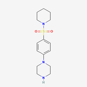 1-[4-(Piperidin-1-ylsulfonyl)phenyl]piperazine