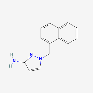 1-(1-Naphthylmethyl)-1h-pyrazol-3-amine