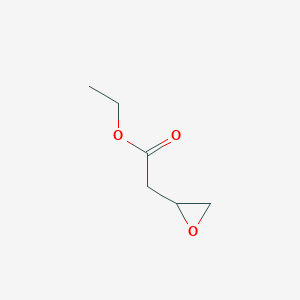 molecular formula C6H10O3 B2973507 Ethyl oxiraneacetate CAS No. 32223-97-5