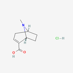 molecular formula C9H14ClNO2 B2973518 Anhydroecgonine hydrochloride CAS No. 74242-55-0
