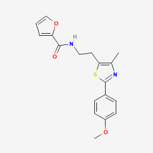B2973577 N-(2-(2-(4-methoxyphenyl)-4-methylthiazol-5-yl)ethyl)furan-2-carboxamide CAS No. 869070-18-8