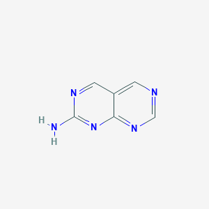 molecular formula C6H5N5 B2973757 Pyrimido[4,5-d][1,3]diazin-2-amine CAS No. 1314927-80-4