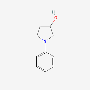 molecular formula C10H13NO B2974024 1-Phenylpyrrolidin-3-ol CAS No. 90874-96-7