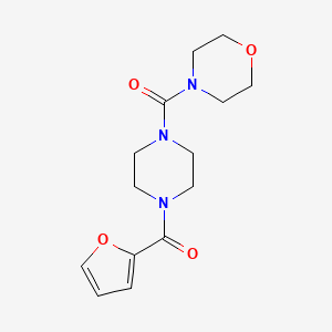 (4-(Furan-2-carbonyl)piperazin-1-yl)(morpholino)methanone