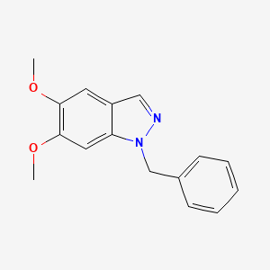 1-Benzyl-5,6-dimethoxyindazole