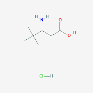 (+/-)-cis-3-Amino-4,4-dimethylpentanoic acid hydrochloride
