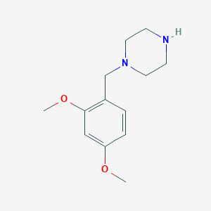 molecular formula C13H20N2O2 B2974293 1-(2,4-Dimethoxybenzyl)piperazine CAS No. 1185292-95-8; 355824-21-4