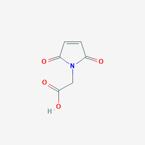 molecular formula C6H5NO4 B029743 2-(2,5-dioxo-2,5-dihydro-1H-pyrrol-1-yl)acetic acid CAS No. 25021-08-3