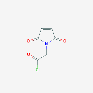 molecular formula C6H4ClNO3 B2974448 N,N-maleoyl-glycyl chloride CAS No. 17686-36-1