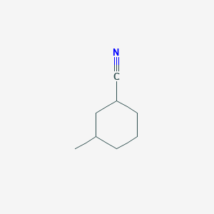molecular formula C8H13N B2974649 3-Methylcyclohexane-1-carbonitrile CAS No. 38857-62-4