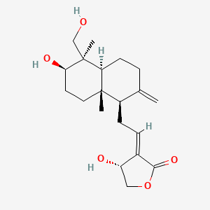 molecular formula C20H30O5 B2974813 14-epi-Andrographolide CAS No. 142037-79-4