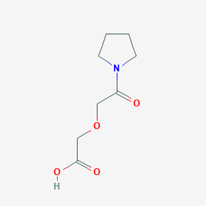 (2-Oxo-2-pyrrolidin-1-ylethoxy)acetic acid