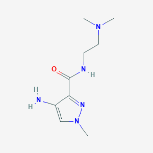 4-Amino-N-[2-(dimethylamino)ethyl]-1-methyl-1H-pyrazole-3-carboxamide