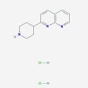 2-(Piperidin-4-yl)-1,8-naphthyridine dihydrochloride