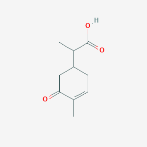 alpha,4-Dimethyl-5-oxo-3-cyclohexene-1-acetic acid