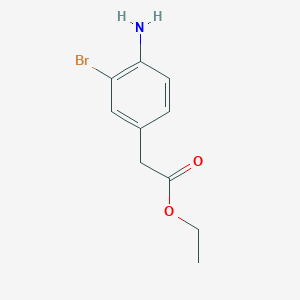 Ethyl 2-(4-amino-3-bromophenyl)acetate