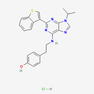 molecular formula C24H24ClN5OS B2975275 StemRegenin 1 (hydrochloride) CAS No. 2319882-01-2
