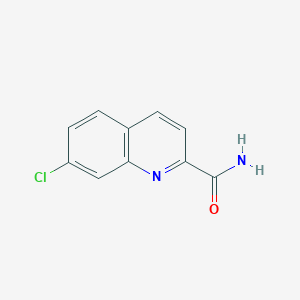 molecular formula C10H7ClN2O B2975338 7-Chloroquinoline-2-carboxamide CAS No. 65147-97-9