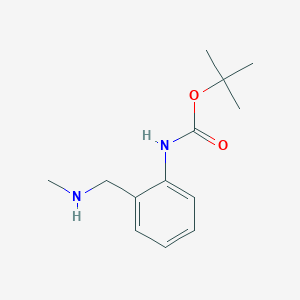 tert-butyl N-[2-(methylaminomethyl)phenyl]carbamate