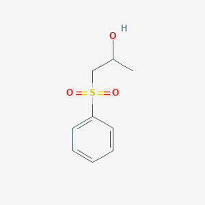 molecular formula C9H12O3S B2975351 1-(Benzenesulfonyl)propan-2-ol CAS No. 68276-72-2