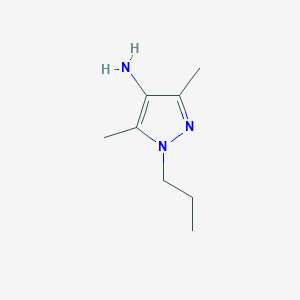 3,5-dimethyl-1-propyl-1H-pyrazol-4-amine