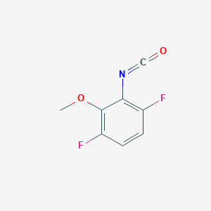 1,4-Difluoro-2-isocyanato-3-methoxybenzene