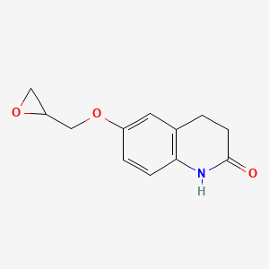 6-(Oxiran-2-ylmethoxy)-3,4-dihydroquinolin-2(1H)-one