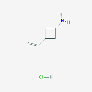 3-Ethenylcyclobutan-1-amine;hydrochloride