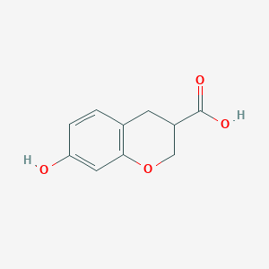 7-Hydroxychromane-3-carboxylic acid