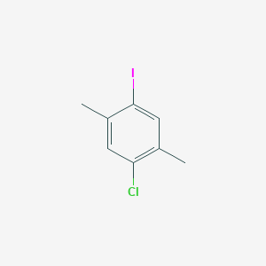 molecular formula C8H8ClI B2975578 1-Chloro-4-iodo-2,5-dimethylbenzene CAS No. 854861-39-5