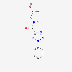 N-(2-hydroxypropyl)-2-(p-tolyl)-2H-tetrazole-5-carboxamide