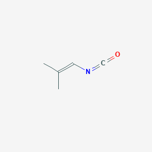 molecular formula C5H7NO B2975956 1-Isocyanato-2-methylprop-1-ene CAS No. 28705-49-9