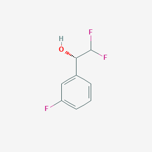 (1S)-2,2-Difluoro-1-(3-fluorophenyl)ethanol