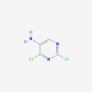 molecular formula C4H3Cl2N3 B029763 5-氨基-2,4-二氯嘧啶 CAS No. 5177-27-5