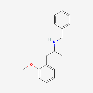 molecular formula C17H21NO B2976345 Benzyl[1-(2-methoxyphenyl)propan-2-yl]amine CAS No. 108971-51-3