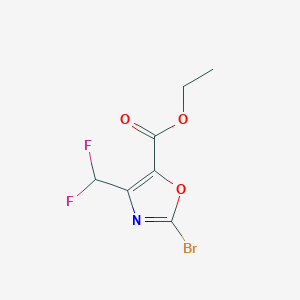 Ethyl 2-bromo-4-(difluoromethyl)oxazole-5-carboxylate