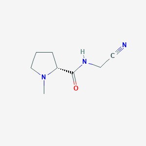 (2R)-N-(Cyanomethyl)-1-methylpyrrolidine-2-carboxamide