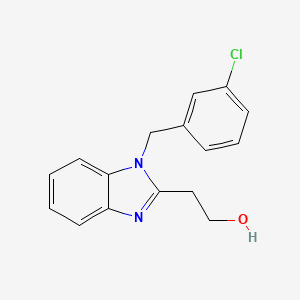 2-[1-(3-chlorobenzyl)-1H-benzimidazol-2-yl]ethanol
