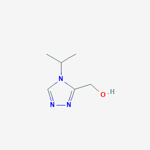 molecular formula C6H11N3O B2976585 (4-isopropyl-4H-1,2,4-triazol-3-yl)methanol CAS No. 1370592-68-9